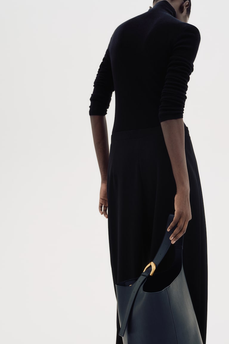 H&M Pantaloni Eleganti Con Fibbia Decorativa - Nero - DONNA