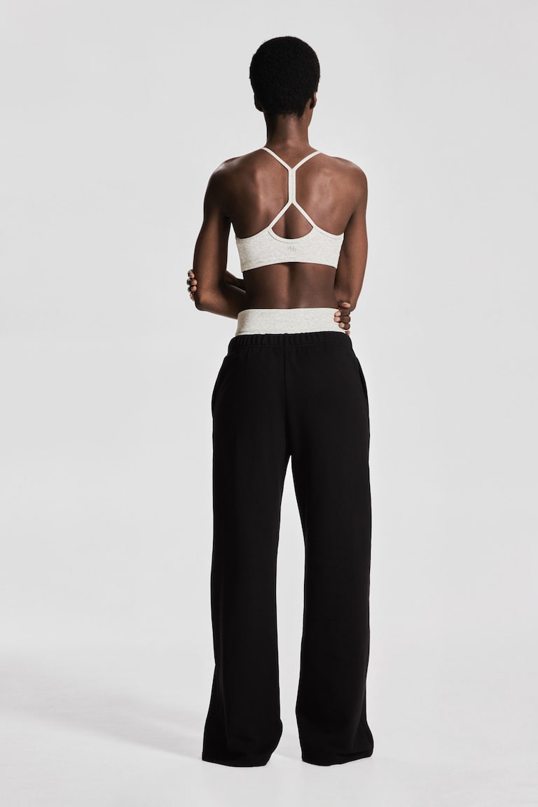 H&M Pantaloni Sportivi In Felpa Con DryMove™ - Nero - DONNA