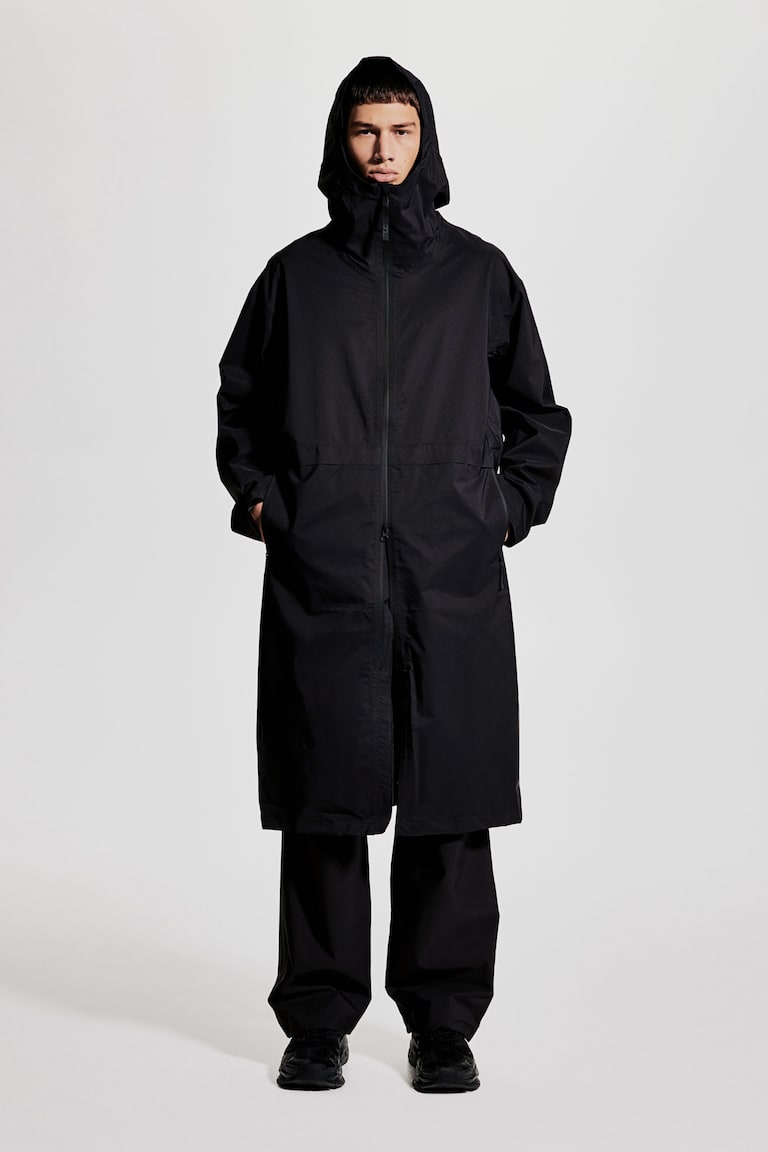 H&M Parka Antipioggia Loose Fit Con StormMove™ - Nero - DONNA