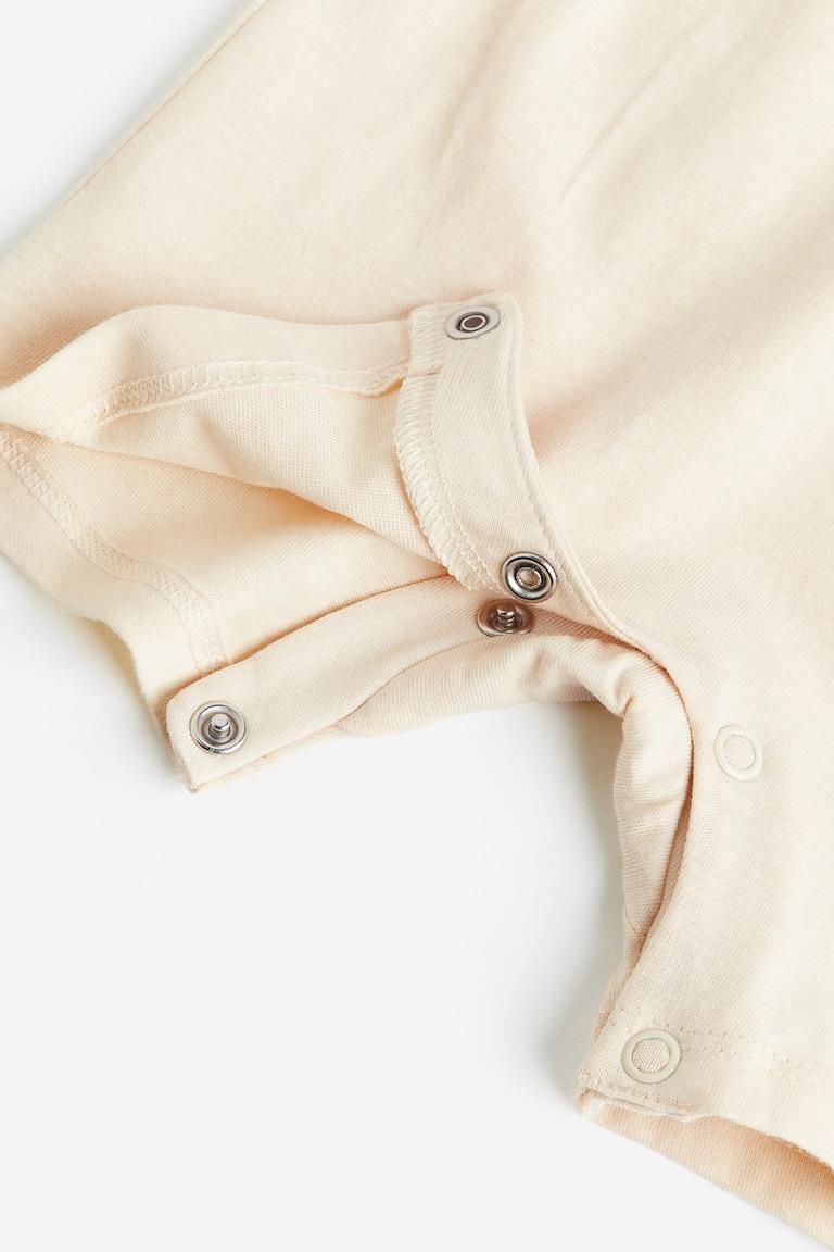 H&M Pigiama Intero Fantasia - Beige/leopardato - BAMBINO