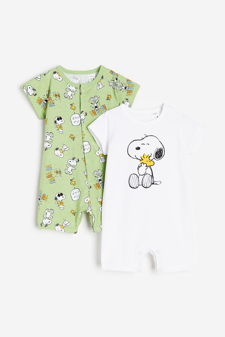 H&M Pigiami con stampa 2 pezzi - Bianco/Winnie Pooh - BAMBINO