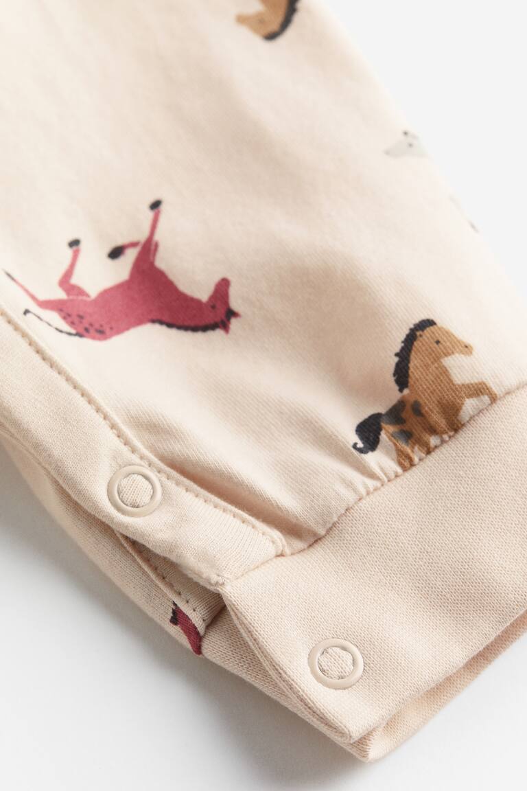 H&M Pigiamino Fantasia - Verde Chiaro/coniglietti - BAMBINO