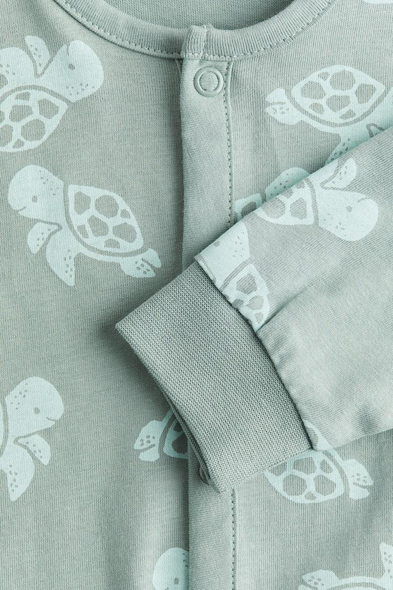 H&M Pigiamino In Cotone Con Stampa - Rosa/coniglietti - BAMBINO