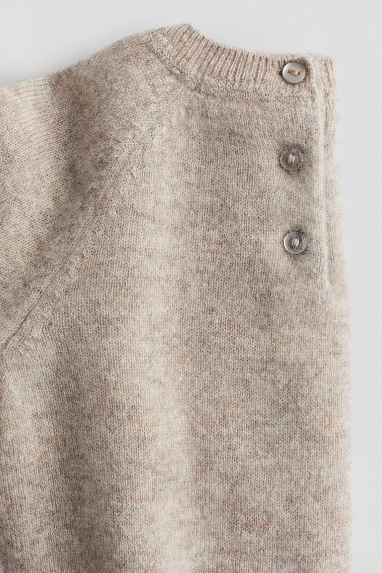 H&M Pullover In Maglia Di Cashmere - Beige Chiaro - BAMBINO