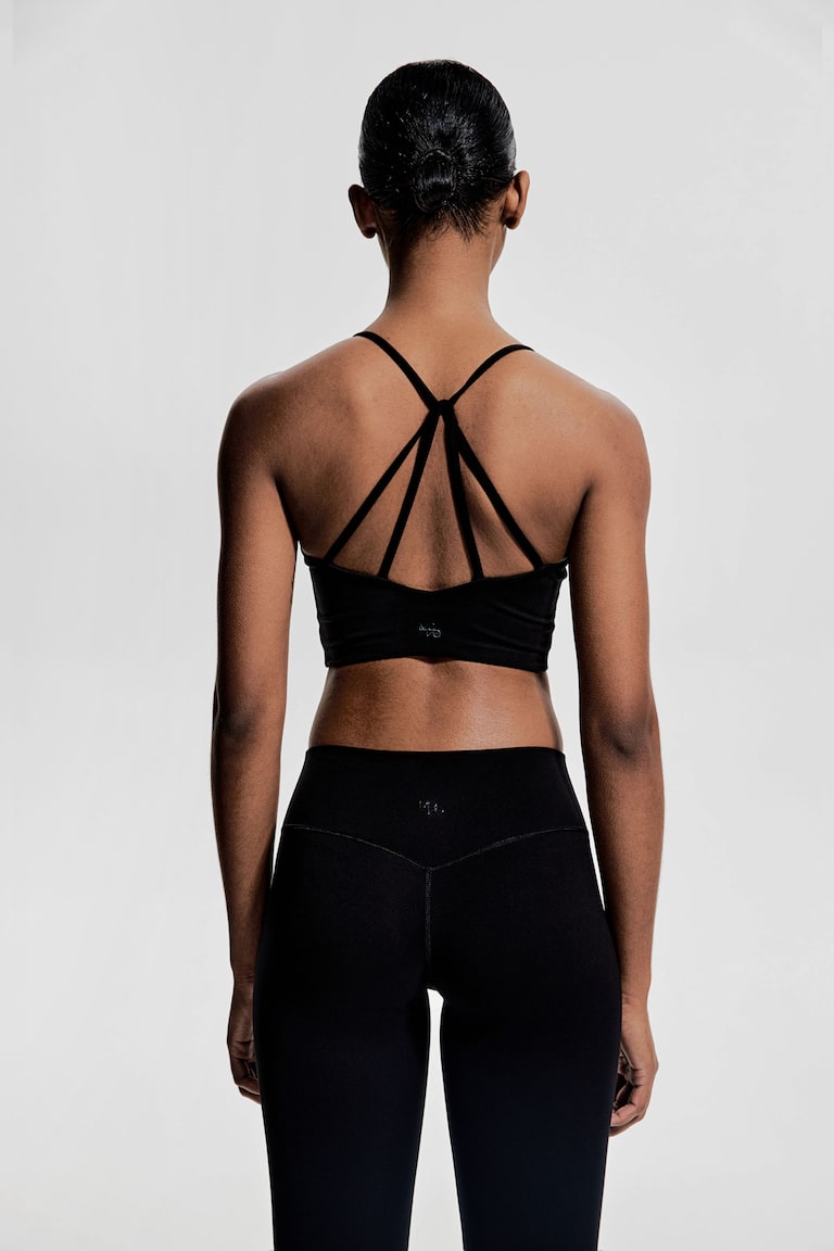 H&M Reggiseno sportivo con SoftMove™ Light Support - Rosa - DONNA