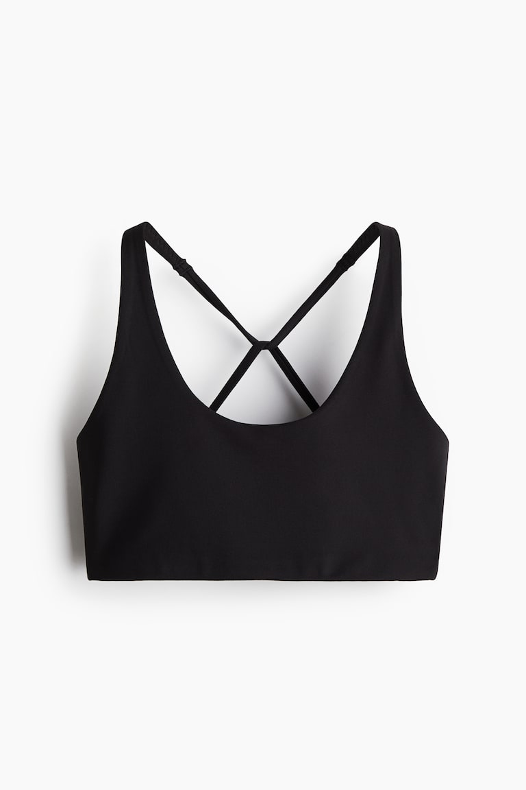 H&M Reggiseno Sportivo In SoftMove™ Light Support - Bianco - DONNA