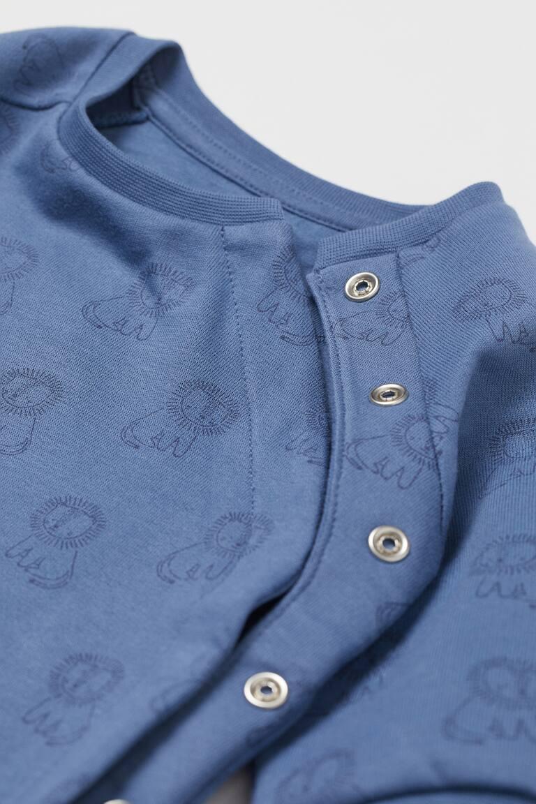 H&M Set 2 Pezzi In Felpa Di Cotone - Beige/koala - BAMBINO