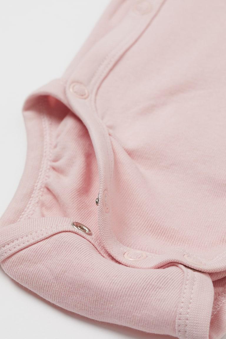 H&M Set 6 Pezzi In Jersey - Beige Chiaro/fiori - BAMBINO