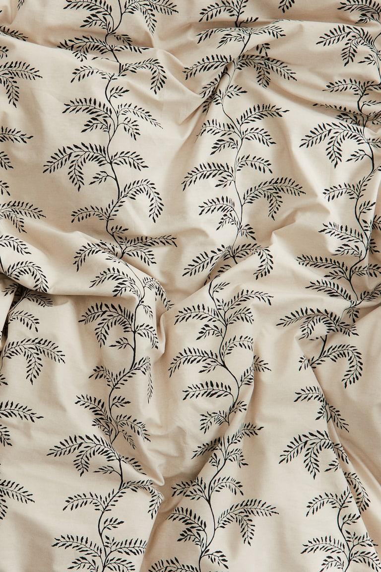 H&M Set Copripiumino Doppio/king Size Fantasia - Beige Chiaro/fantasia - HOME