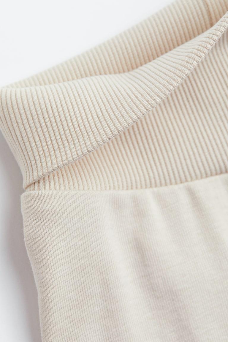 H&M Set In Jersey Di Cotone 2 Pezzi - Bianco/orsetti - BAMBINO