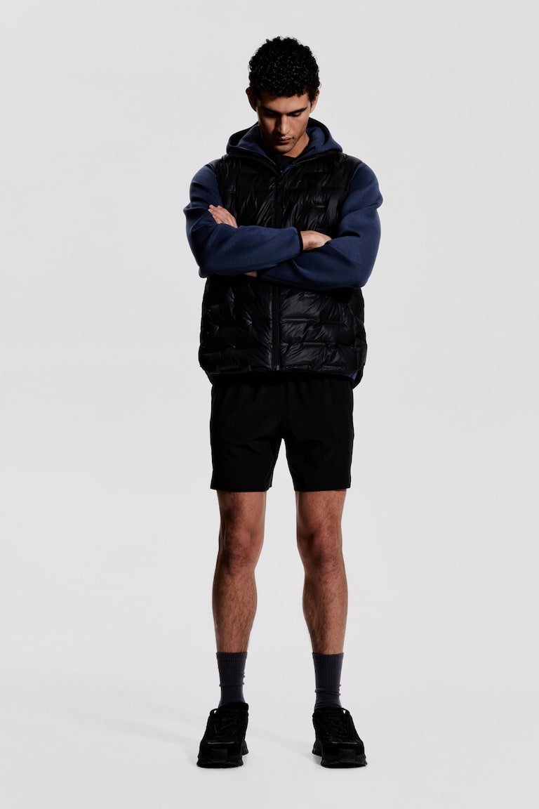H&M Shorts Da Running Con DryMove™ Media Lunghezza - Nero - UOMO