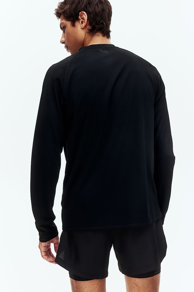 H&M Shorts Sportivi A Doppio Strato Con DryMove™ - Grigio - UOMO