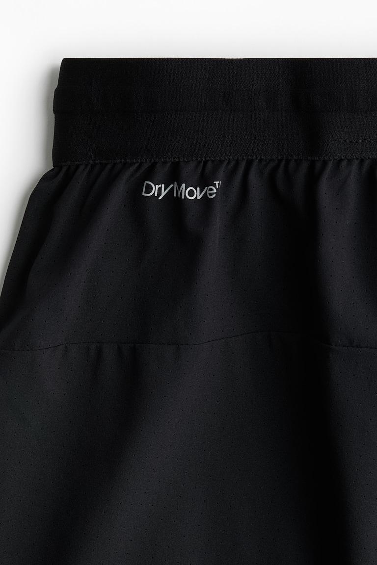 H&M Shorts Sportivi A Doppio Strato In DryMove™ - Rosso Ruggine - UOMO