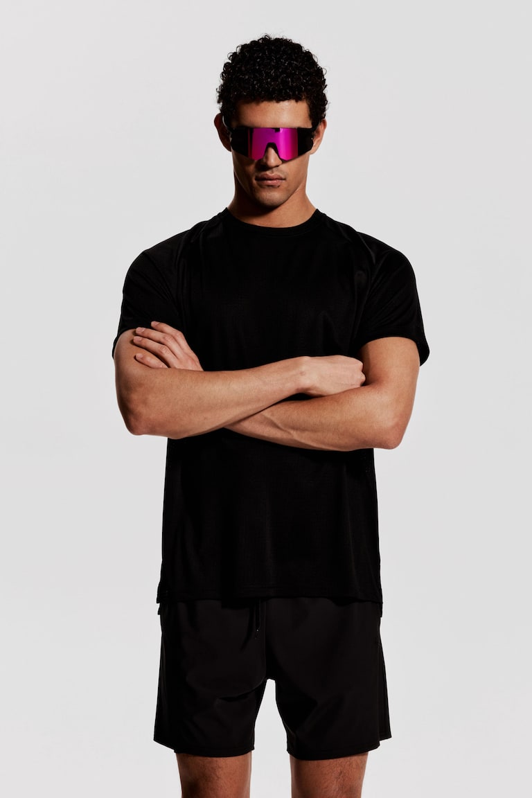 H&M T-shirt Sportiva Con DryMove™ Regular Fit - Bianco - UOMO