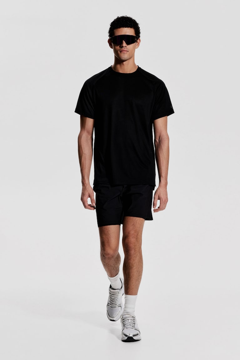 H&M T-shirt Sportiva Con DryMove™ Regular Fit - Nero - UOMO