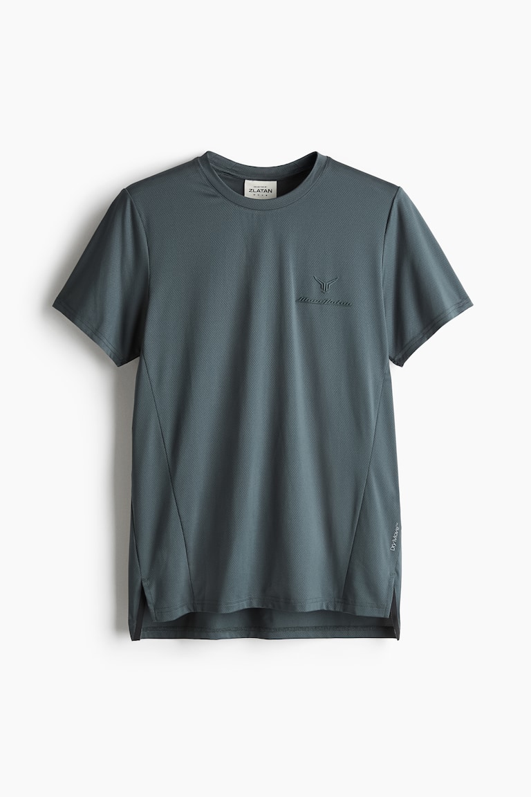 H&M T-shirt sportiva in DryMove™ Regular Fit - Bianco - UOMO