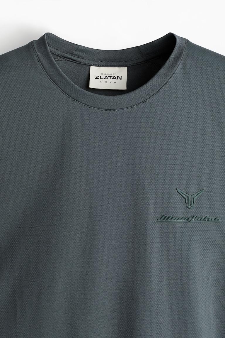 H&M T-shirt Sportiva In DryMove™ Regular Fit - Nero - UOMO