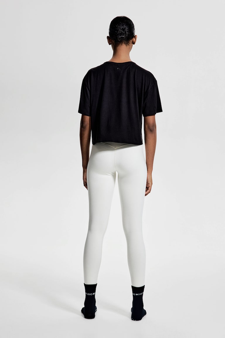 H&M T-shirt Sportiva Squadrata Con DryMove™ - Rosa - DONNA