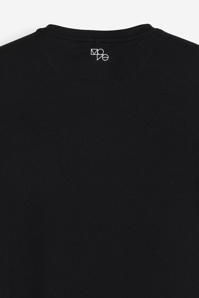 H&M T-shirt Sportive Regular Fit Con DryMove™ 3 Pezzi - Nero - UOMO