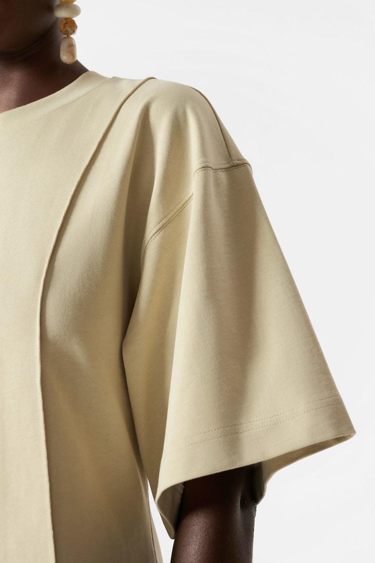 H&M T-shirt Strutturata - Stampa Con Motivo Leopardato - DONNA