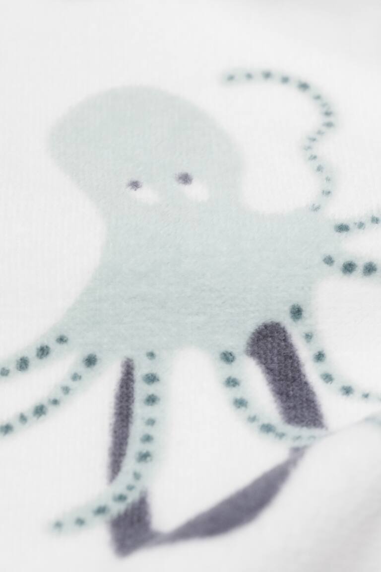 H&M Telo Bagno Fantasia - Beige Chiaro/dinosauri - HOME