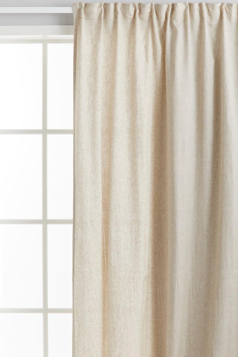 H&M Tenda Ampia In Misto Lyocell 1 Pezzo - Giallo - HOME