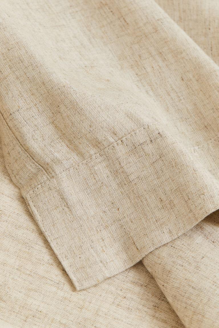 H&M Tenda Ampia In Misto Lyocell 1 Pezzo - Grigio Scuro - HOME