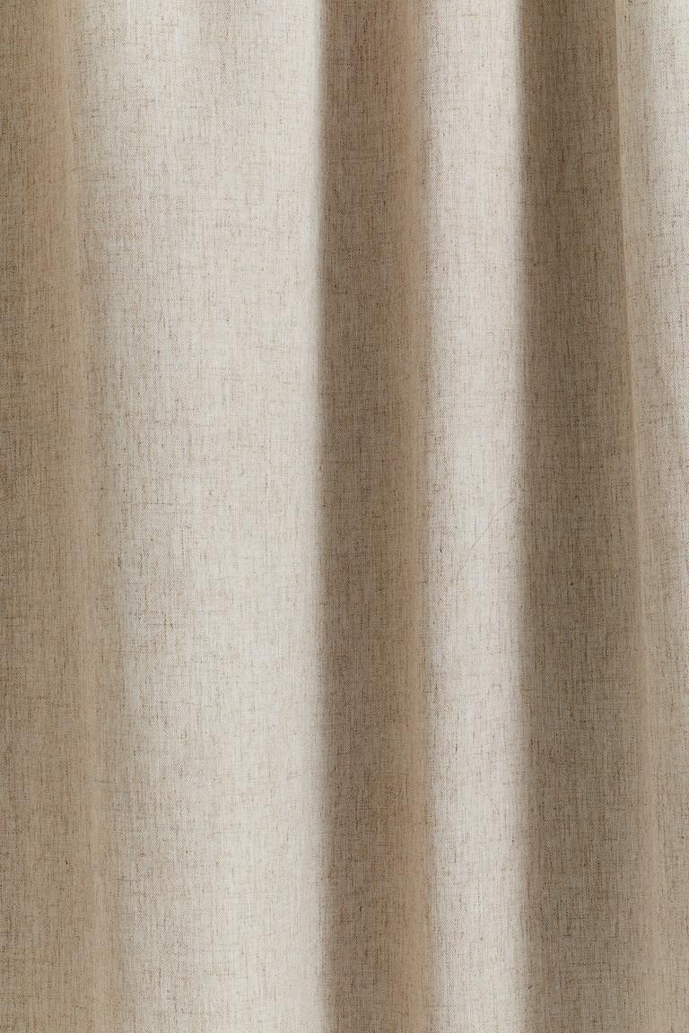 H&M Tende Oscuranti Misto Lyocell 2 Pezzi - Beige - HOME