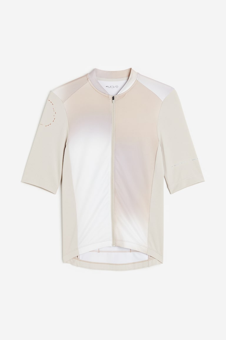 H&M Top da ciclista Slim Fit con DryMove™ - Crema - UOMO