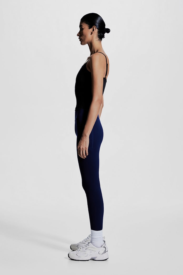 H&M Top Sportivo Con Spalline Sottili Con DryMove™ - Giallo - DONNA