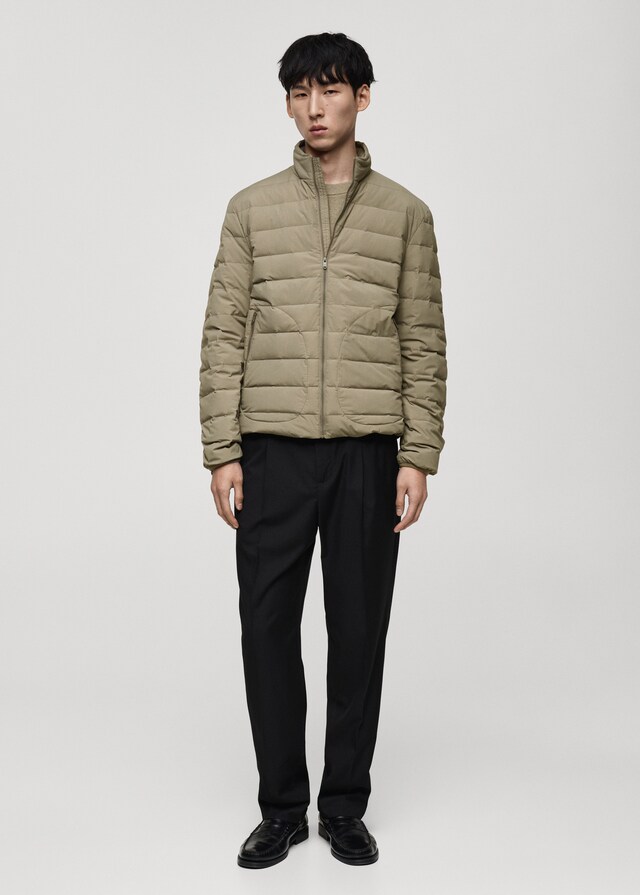 Mango Giacca Trapuntata Imbottitura In Piuma E Piumino