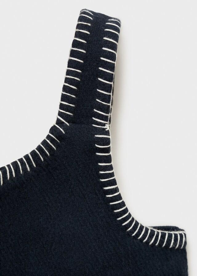 Mango Abito A Tuta Corto Diritto