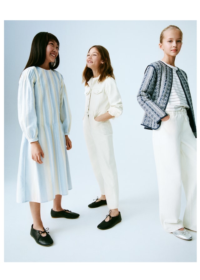 Mango Abito A Tuta Denim Lungo