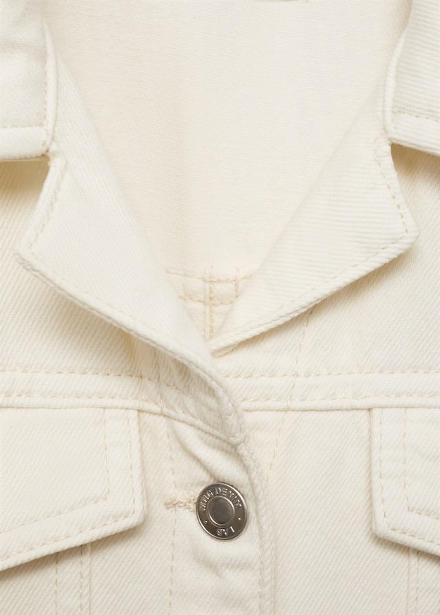 Mango Abito A Tuta Denim Lungo