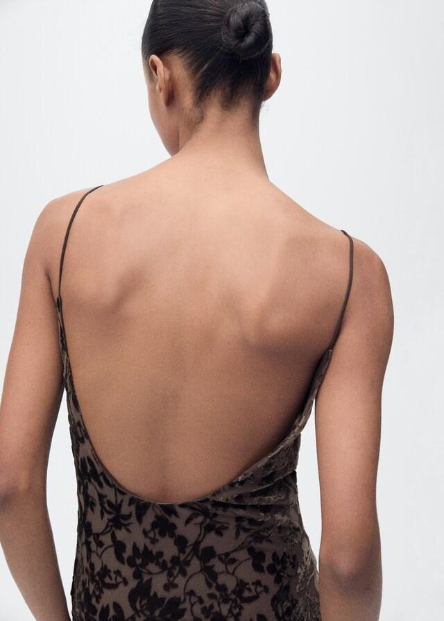 Mango Abito Jacquard Floreale