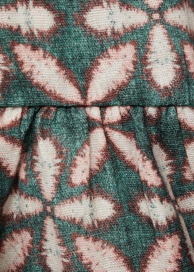 Mango Abito Stampa Volants