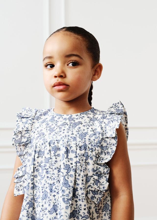 Mango Abito Stampa Volants