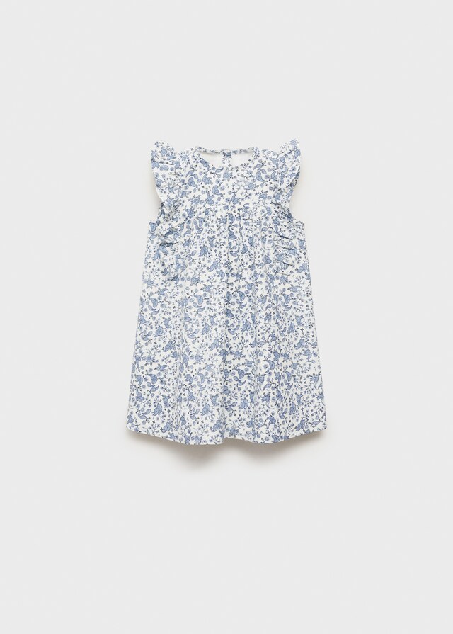 Mango Abito Stampa Volants