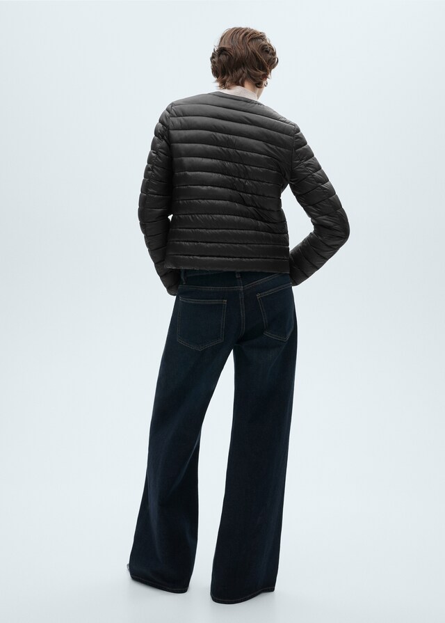 Mango Anorak Corto Trapuntato Tasche