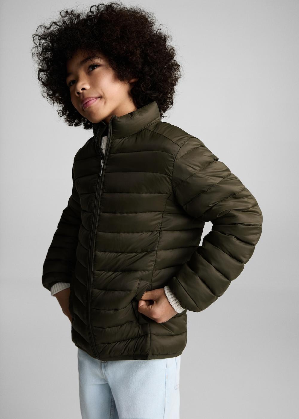 Mango Anorak imbottito impermeabile rombi