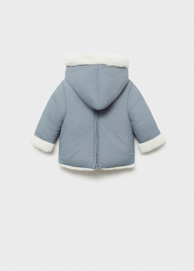 Mango Anorak Trapuntato Interno Pile