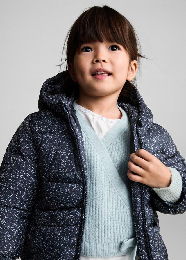 Mango Anorak Trapuntato Stampa Floreale