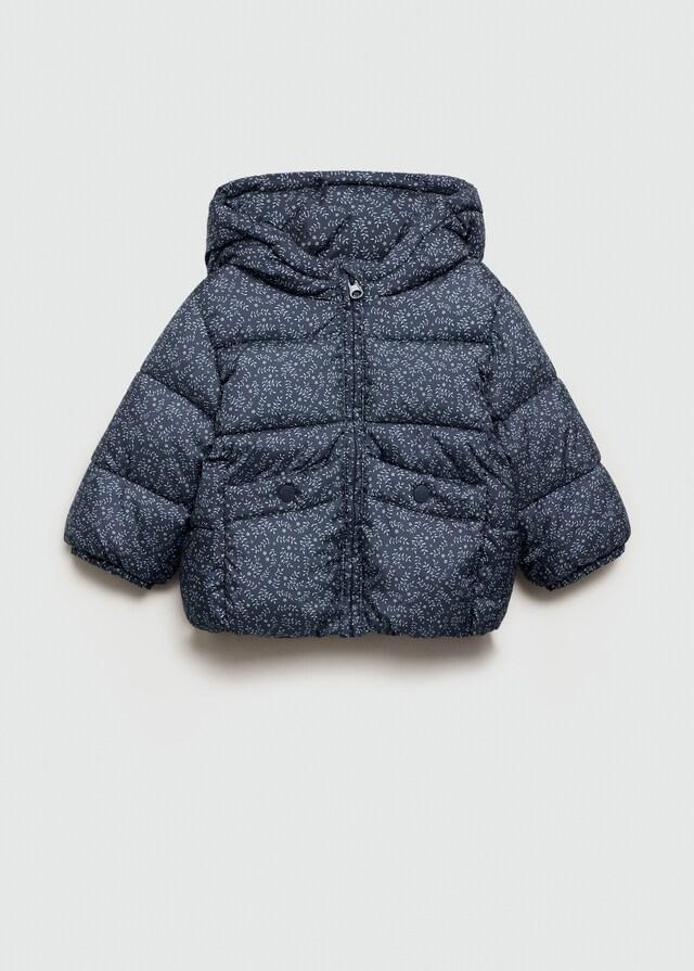 Mango Anorak Trapuntato Stampa Floreale