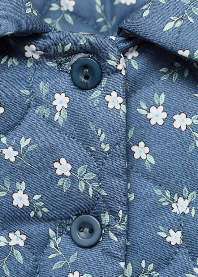 Mango Anorak Trapuntato Stampa Floreale