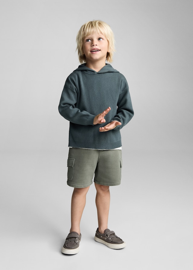 Mango Bermuda Cargo Cotone