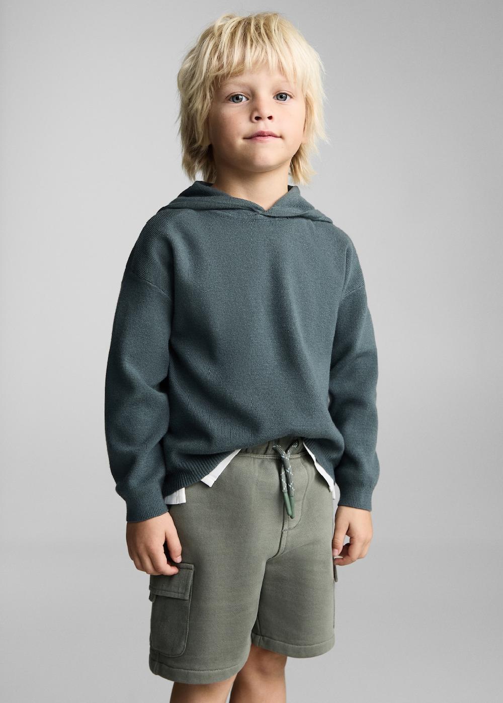 Mango Bermuda cargo cotone