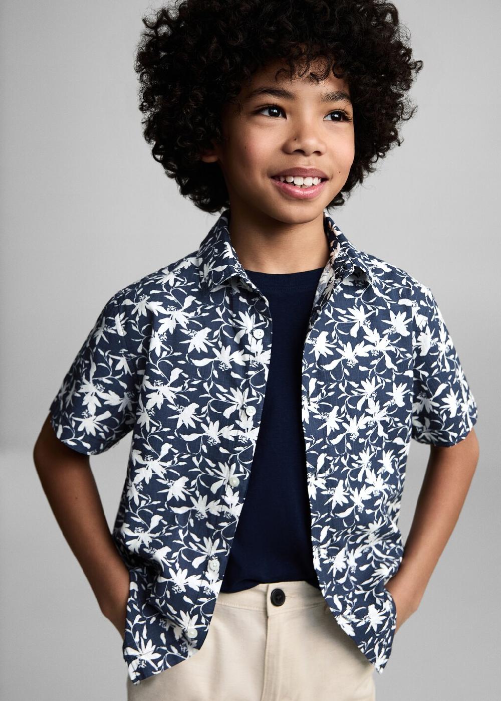 Mango Bermuda chino di lino