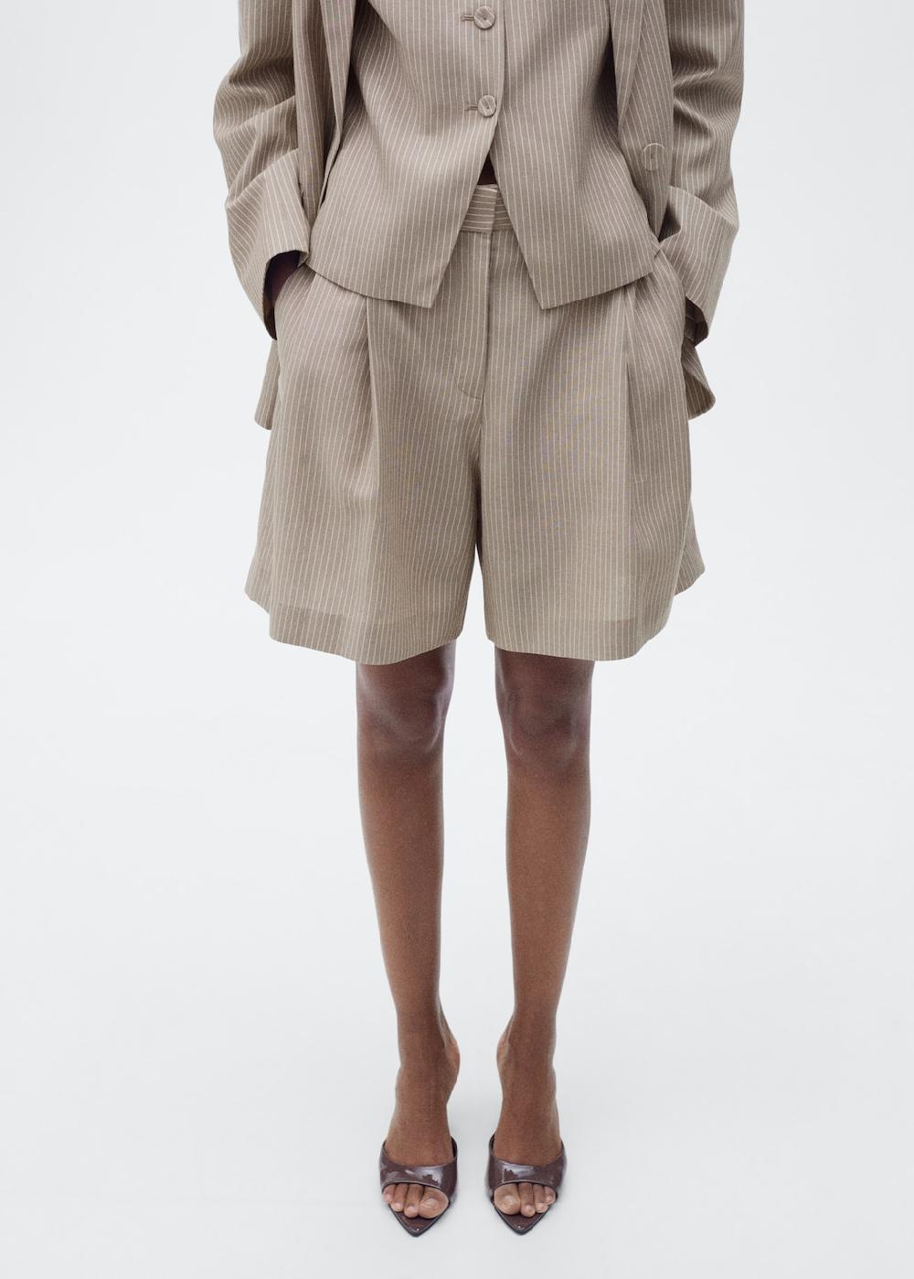 Mango Bermuda completo righe