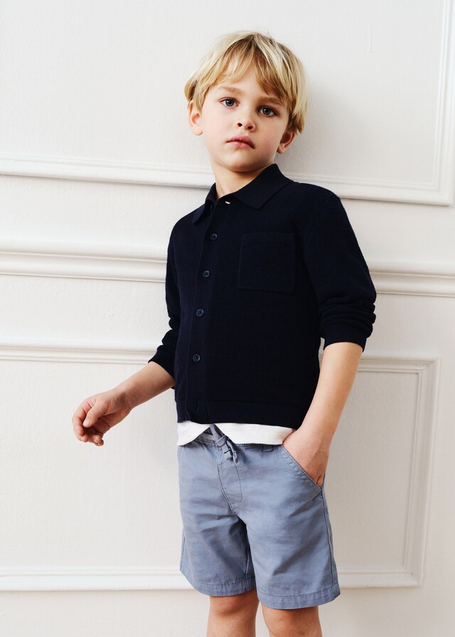 Mango Bermuda Cotone Laccio