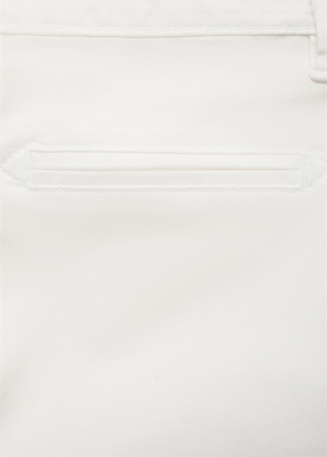 Mango Bermuda Slim-fit Chino Cotone